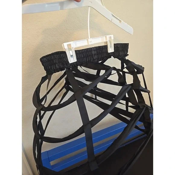 4 Hoops Skirt Petticoat Practical Half Slip Portable Bustle Cage Hoop Skirt Cage - Picture 4 of 7